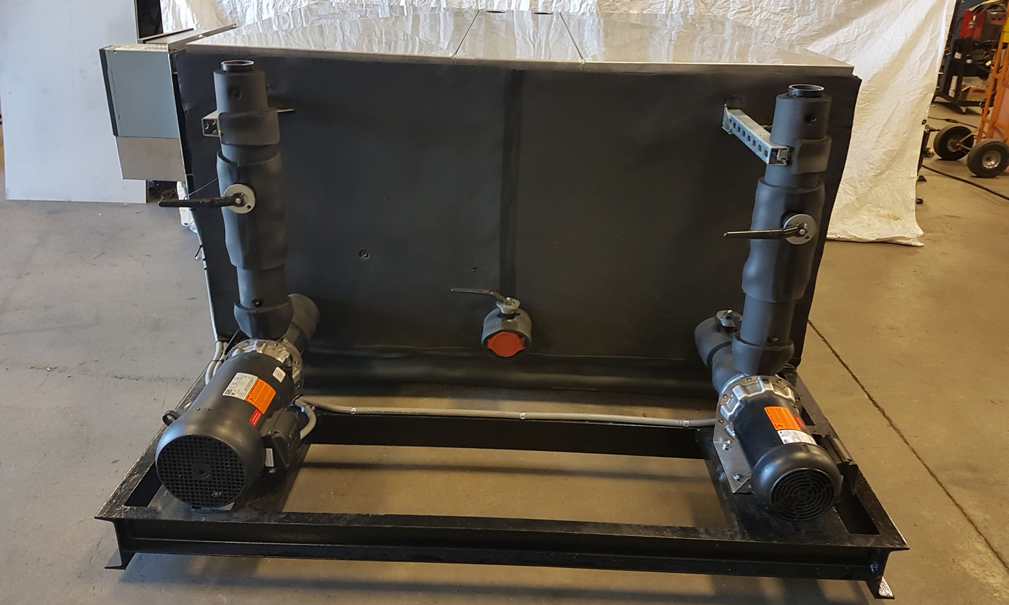 Double Pump Chilled Water Tank Set