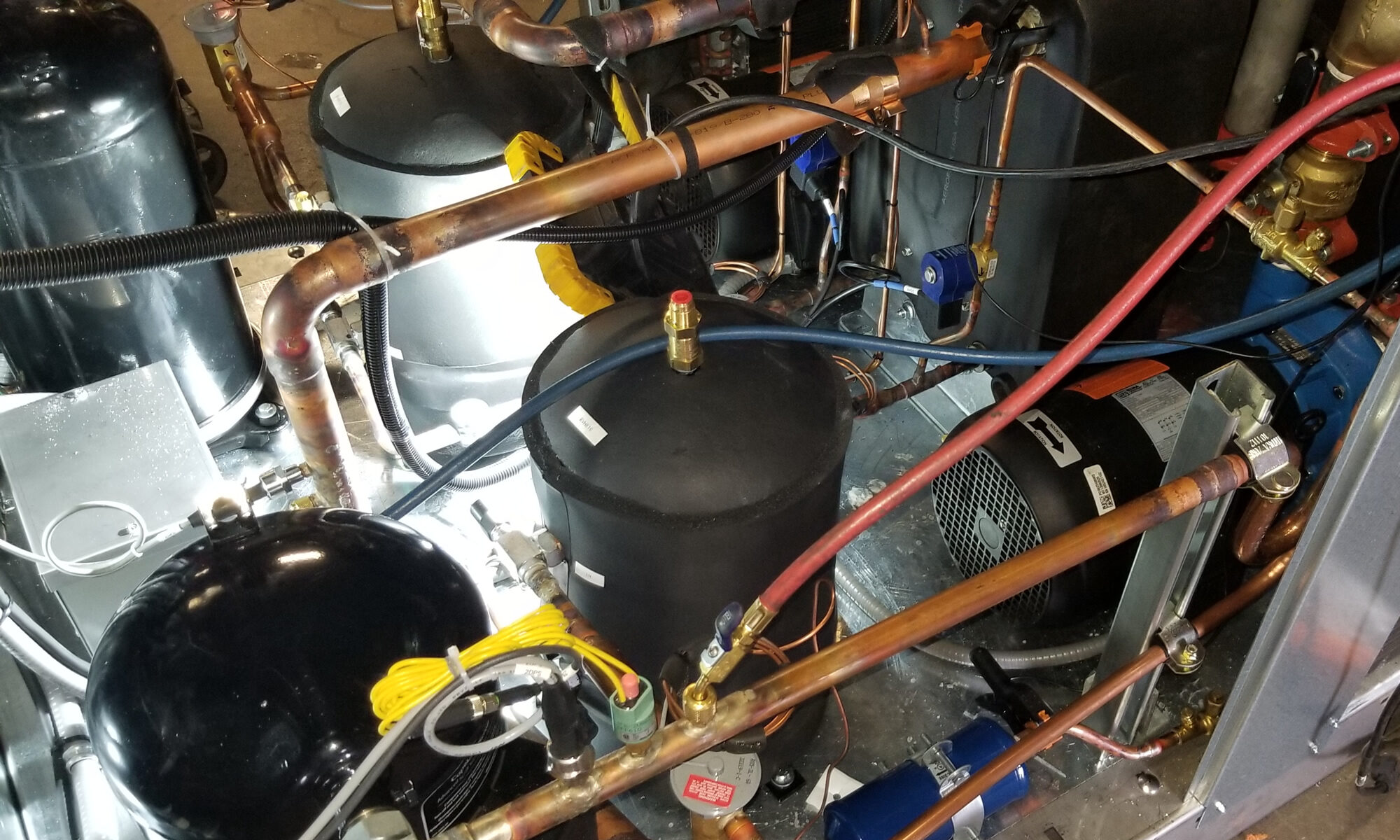 Chiller For Condensing Methane Gas